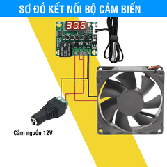 Bộ Thực Hành Công Nghệ Lớp 8 Mạch điện điều khiển dùng cảm biến nhiệt độ