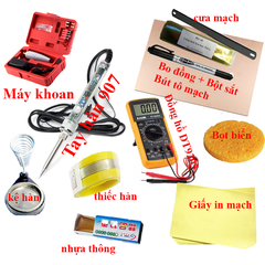 Combo Dụng Cụ Làm Mạch In Thủ Công Cơ Bản