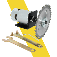 Bộ trục kẹp giữ lưỡi cắt M10 chế máy mài máy cắt cho motor 775 795