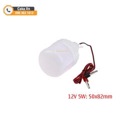 Bóng Đèn Led Bulb 12V DC 5W 10W 15W – Đèn Kẹp Bình Ắc Quy Siêu Sáng