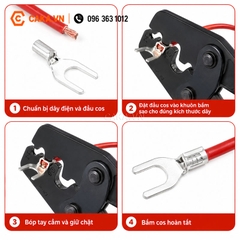 Kìm Bấm Cos HS-16 1.25-16mm²