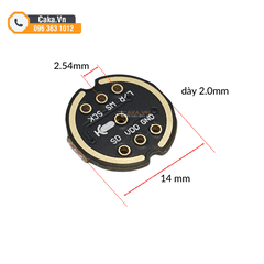 Cảm Biến Âm Thanh Micro Đa Hướng INMP441 MEMS ESP32 Ghi Âm Kết Nối I2S