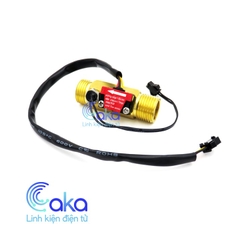Cảm biến lưu lượng nước đo nhiệt độ YF-B7