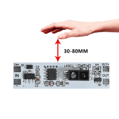 Mô đun cảm biến lướt tay khoảng cách ngắn thông minh DC 5V-24V 12V 72W