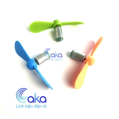 Cánh quạt mini 2 cánh trục 2 mm