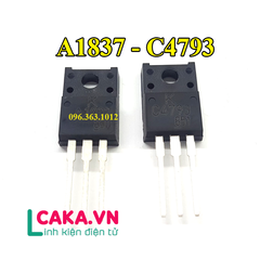 Cặp Sò Thúc A1837 C4793 230V 1A 20W
