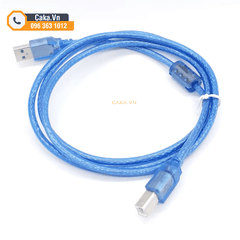 Cáp máy in USB 2.0 dài 1.5m - Dây kết nối máy tính với máy in, máy scan