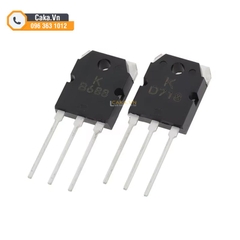 Transistor Công Suất D718 (NPN) & B688 (PNP) TO-3P cho Ampli & Nguồn