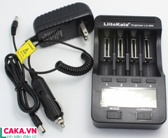 Bộ Sạc và test Dung Lượng Pin Đa Năng Liitokala Lii-500 kèm nguồn