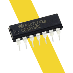 IC CD4013 – Flip-Flop D kép CMOS, lưu trạng thái, chia tần