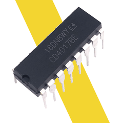 IC CD4017 – Bộ đếm chia 10 Decade Counter CMOS DIP16