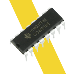 IC CD4051 DIP16 – Bộ chọn kênh 8 ngõ analog CMOS