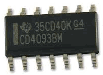 IC CD4093 DIP14 – 4 cổng NAND có Schmitt Trigger CMOS