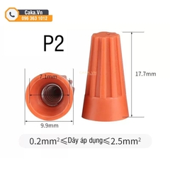 Gói 50 Chụp Cút Nối Dây Điện Nhanh 0.2-10mm² – Chụp Nối Dây Xoắn Tiện Lắp