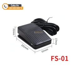 Công tắc chân bàn đạp điều khiển TFS-201 FS-01 TFS-1 có dây