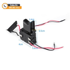 Công Tắc Cò Máy Khoan Pin 7.4V–24V – Tích Hợp Đảo Chiều, Điều Tốc