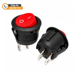 Công Tắc Tròn Bập Bênh KCD1-105 2 Chân 6A 250V
