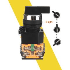 LA38-11 Công tắc xoay 3 vị trí 2NO 1NC 10A 440V