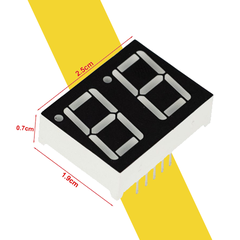 LED 7 Thanh 0.56 inch Cathode/Anode màu đỏ led 7 đoạn