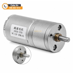 Động cơ giảm tốc DC GA25-370 12V 35RPM