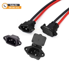 Đầu Cắm Sạc Điện Xe Đạp Điện Phích Cắm Nguồn 3 Chân