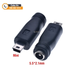 Đầu Chuyển Nguồn DC 5.5x2.1mm Sang Micro USB, Mini USB, Type-C