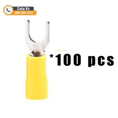 Đầu cos chữ Y SV2-3 phủ nhựa cách điện