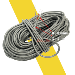 Dây tín hiệu chống nhiễu 2 Lõi 1 mass 28AWG UL2547