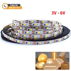 Dây LED 2835 5mm 60LED/m điện áp 3V-6V