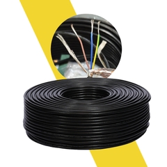 Dây tín hiệu chống nhiễu 3 lõi chính 1 lõi mát mạ kẽm 3x0.15mm2 RVVP 300V