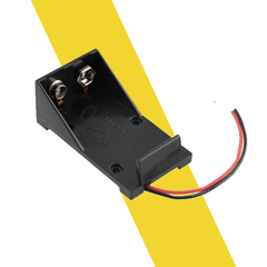 Đế Pin 9V nhựa ra dây nguồn