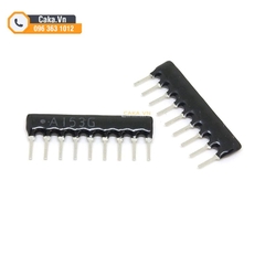 Điện trở băng 9 chân 330R, 470R, 10K – Dãy điện trở SIP
