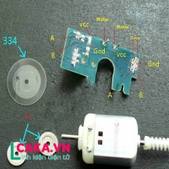 Động cơ Encoder 334 xung mini
