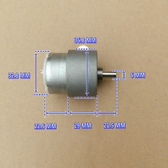 Động cơ giảm tốc 24V JGB37-520