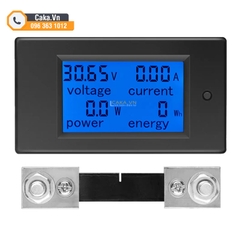 Đồng Hồ Đo Điện DC PZEM-051 100A 100V Hiển Thị Điện Áp, Dòng, Công Suất, Năng Lượng