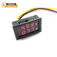 Đồng Hồ Đo Dòng Áp DC 10A 100V Màn Hình LED