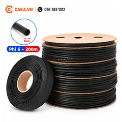Ống Co Nhiệt 6mm Cuộn 200m
