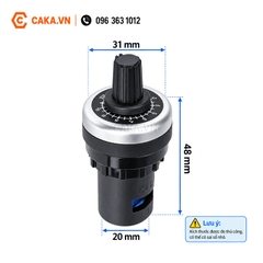 Biến Trở LA42DWQ-22 10K 22mm Điều Chỉnh Tốc Độ