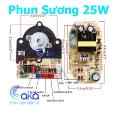 Bộ Mạch phun sương tạo ẩm 25W