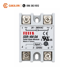 Relay Bán Dẫn SSR-100DA 100A DC Điều Khiển AC