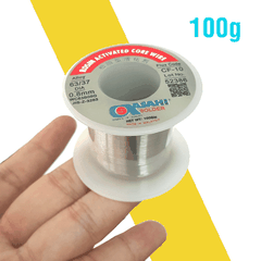 Thiếc hàn Asahi 0.8mm SN63/37 100G