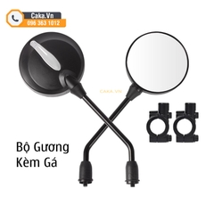 Gương Chiếu Hậu Xe Điện Xe Máy Điện - Gương Cầu Lồi Phản Quang Đa Năng