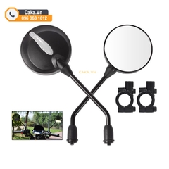 Gương Chiếu Hậu Xe Điện Xe Máy Điện - Gương Cầu Lồi Phản Quang Đa Năng