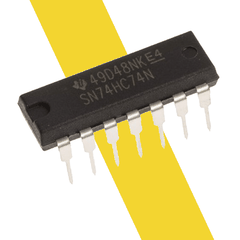 IC 74HC74 DIP14 – Dual D Flip-Flop Có Clock và Reset