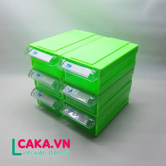 Hộp đựng linh kiện điện tử 6 ngăn 1200g có thể tháo rời