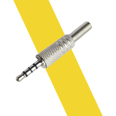 Đầu Jack Audio đực 3.5MM mạ kẽm