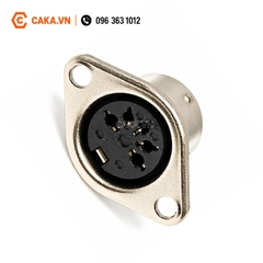 Jack DIN 5 Chân Cái - Loại Lắp Ráp