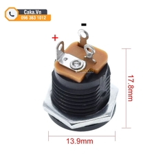 Jack Nguồn DC-022 5.5x2.1mm có ren ốc