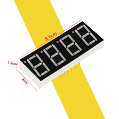 LED 7 Thanh 0.56 inch Cathode/Anode màu đỏ led 7 đoạn