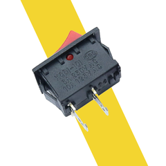 Công Tắc Bập Bênh KCD1-101 6A 250V – 2 Chân ON/OFF